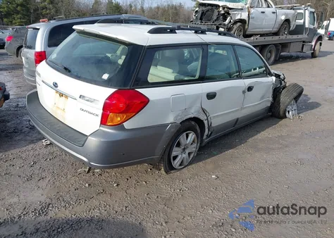 2005 Subaru Outback 2.5I from USA, damaged, VIN 4S4BP61C157322849
